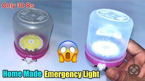 Home Made Emergency LED Light |How To Make Mini Led Light |DIY Rechargeable light 