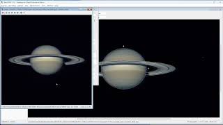 Saturn Planetary Imaging Workflow (FireCapture, AutoStakkert!4, waveSharp, WinJUPOS)