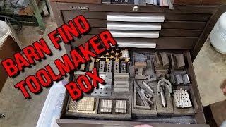 BARN FIND TOOLMAKER TOOL BOX SCORE! :-) Wealth