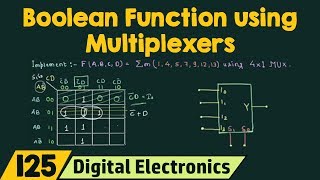 Implementation of Boolean Function using Multiplexers