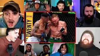 Fans Reaction on Jack Della Maddalena Vs Carlos Prates 3rd Round Knockout