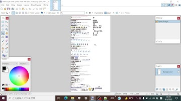 How I make the background transparent for the sprites sheets in paintdotnet