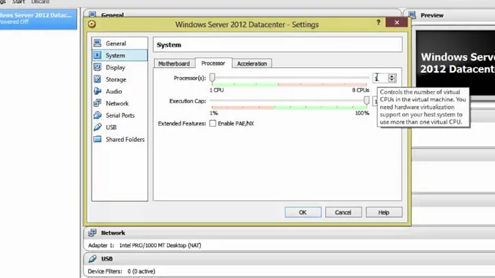 How to Create a Virtual Machine in Virtual Box (Windows Server 2012 Datacenter)