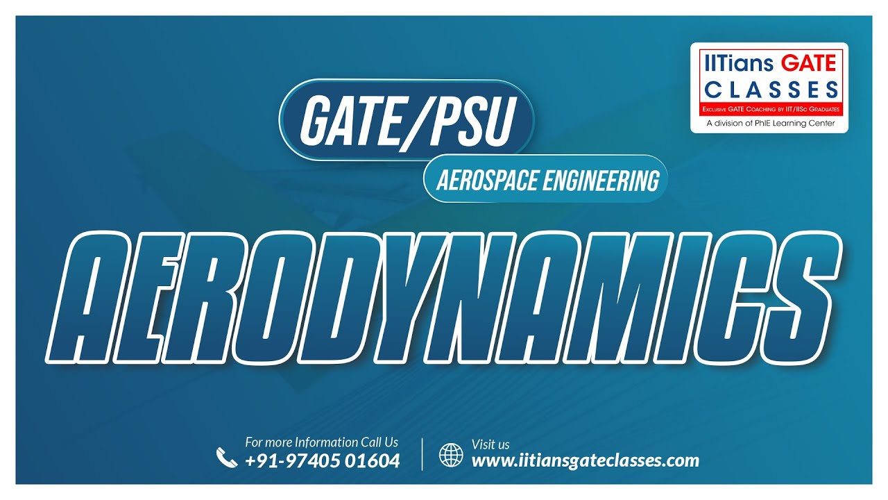 GATE 2020 Aerospace Engineering Question Paper | Aerodynamics Solutions | GATE AE Online Coaching