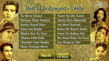 Best Of Bollywood - 1940 || Old Hindi Songs || Jukebox