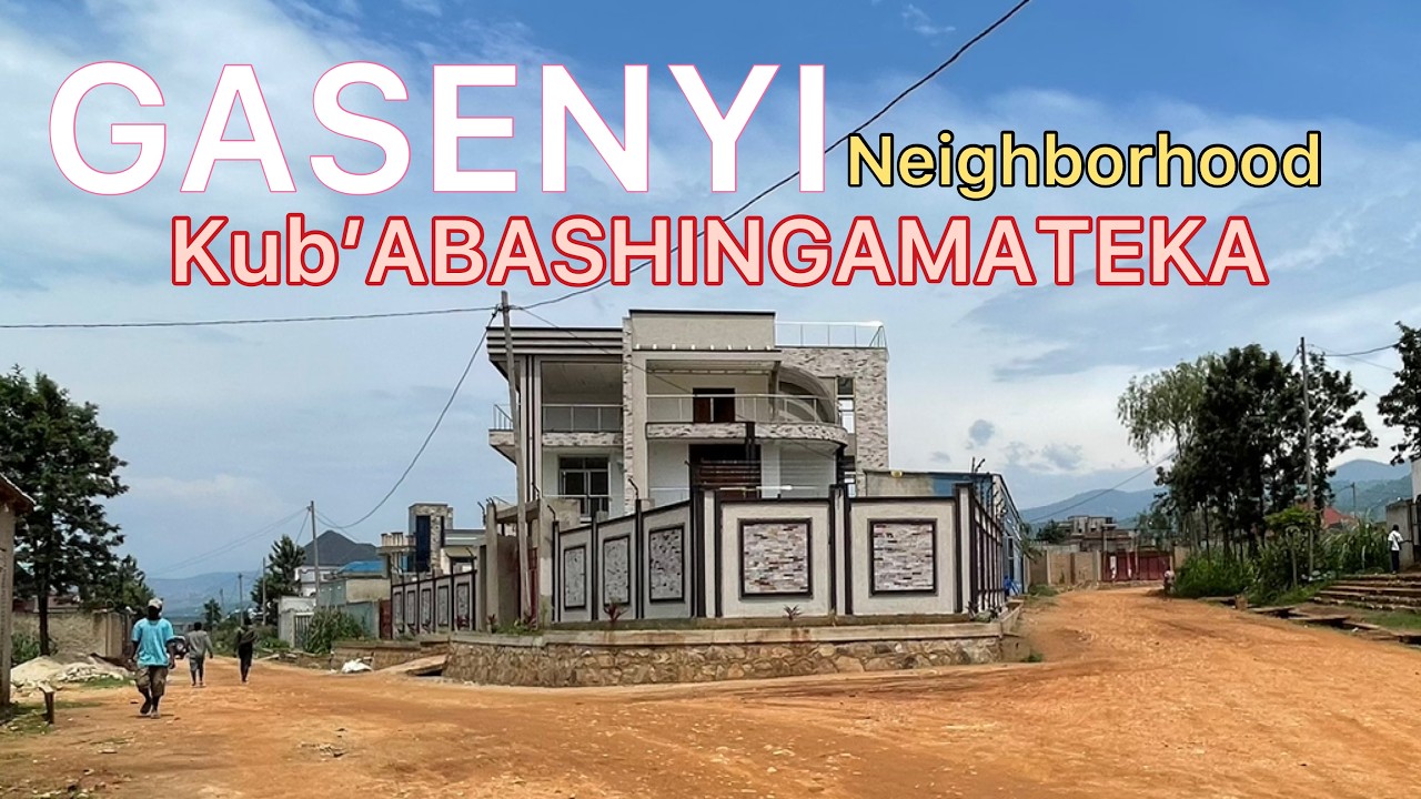 Walking in GASENYI🇧🇮 | A New, Well- Constructed Neighborhood in Bujumbura,Burundi