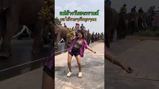 สงกรานต์ไทยช้างเยอะมาก Happy Songkran Day Thailand