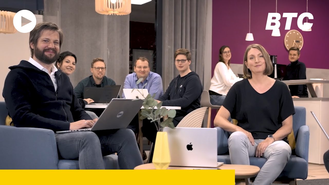 Das Team der Software Factory bei BTC!