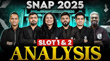 SNAP 2025 Paper Analysis Slot 1&2 | Review & Expected Cutoff | MBA Wallah