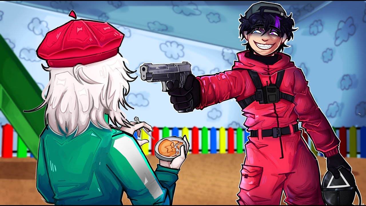 Traicioné a MIS AMIGOS CONVIRTIENDOME en GUARDIA en INK SQUID GAMES