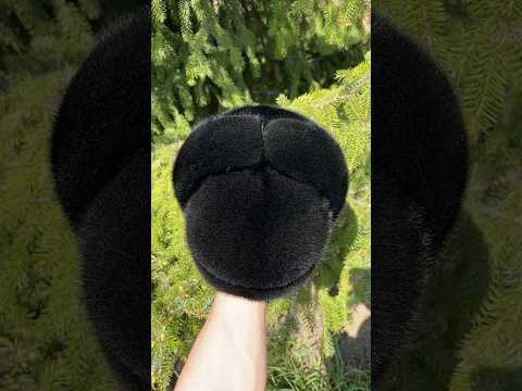Мужская кепка из меха норки на жесткой основе "Ватсон", видео 1