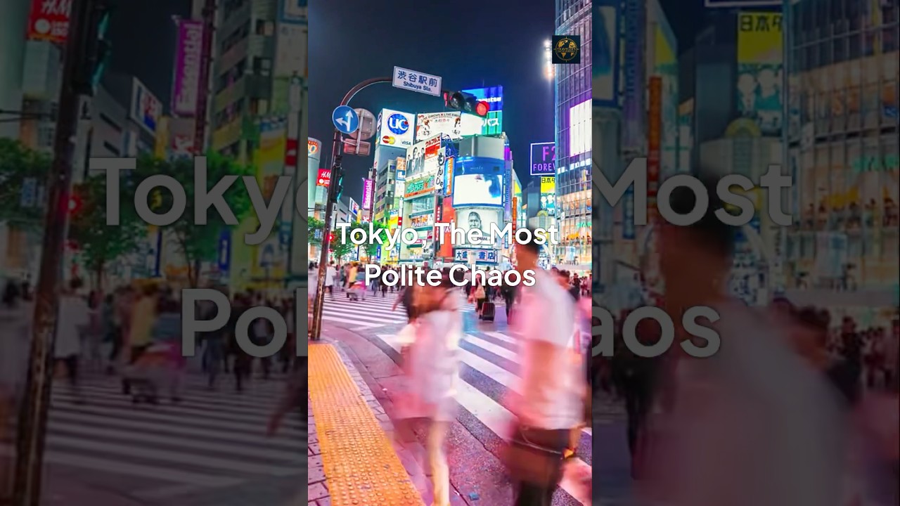 Millions move in silence — Japan’s chaos is the most polite on Earth. 🇯🇵✨
