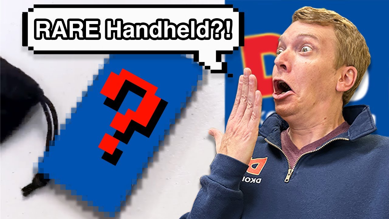 There's a RARE Handheld in This Retro Game Collection! - YouTube