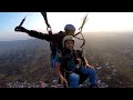 Paragliding at birbilling himachal pradesh  worlds second highest paragliding spot