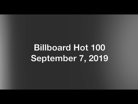 Billboard Hot 100- September 7, 2019 - YouTube