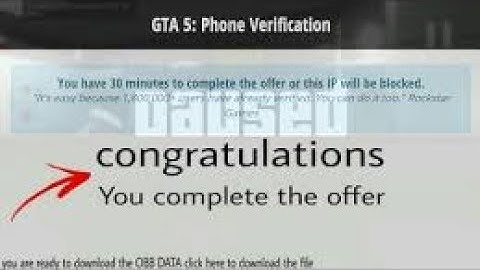 How to skip age verification on gta5 android