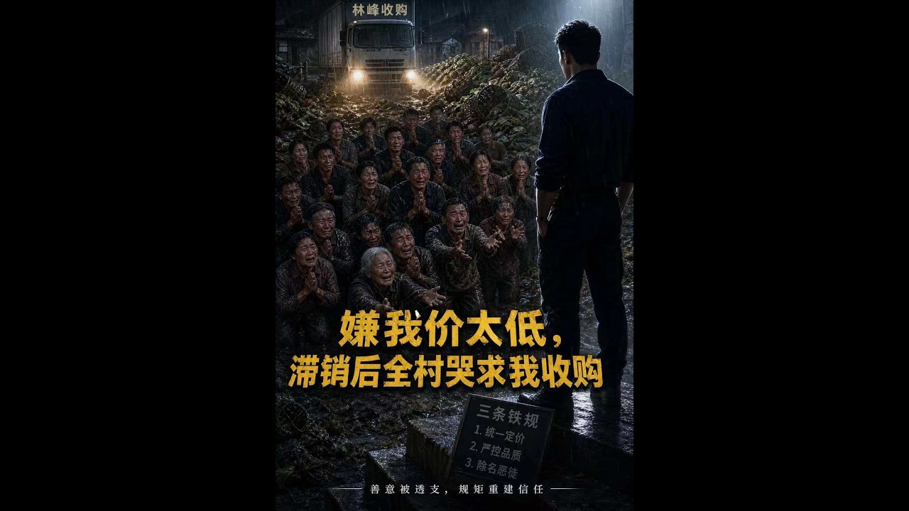 【一口气看完】《嫌我价太低？滞销后全村哭求我收购》#短剧 #AI短剧 #逆袭 #drama #爽剧 #鲨鱼先生
