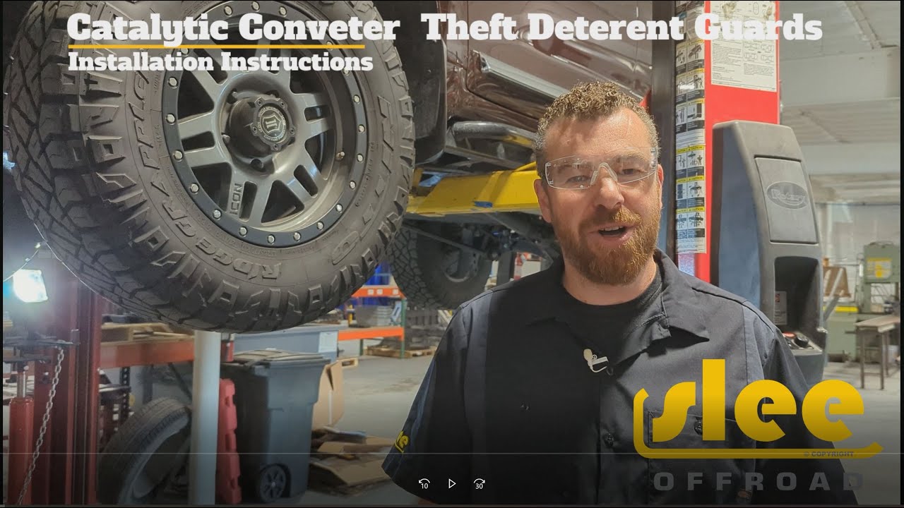 Catalytic Converter Guard Theft Deterent System Installation YouTube