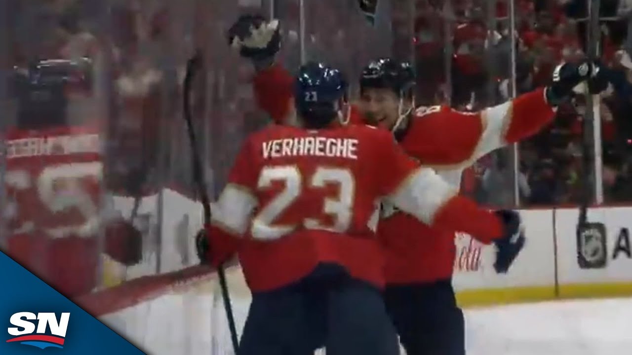 Verhaeghe wins it in OT for the Panthers, who top Tampa Bay ...
