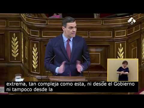 Pedro Sánchez: "No prorrogar el estado de alarma sería un fracaso absoluto"