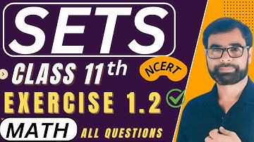 Class 11 Maths | Sets Exercise 1.2 | Null, Empty, Finite, Infinite & Equal Sets | NCERT Solutions