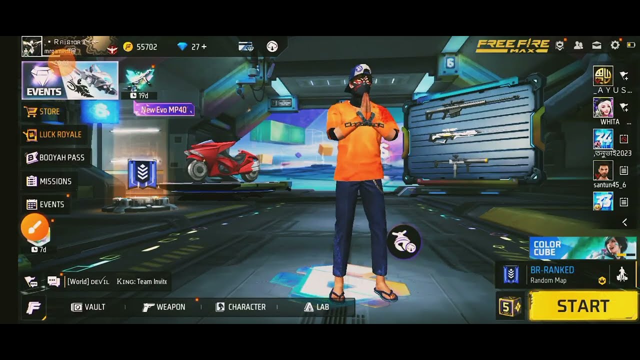 Free fire max lobby change kese kre | how to change free fire max lobby to normal free fire lobby