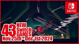 Upcoming Nintendo Switch Games Nov 25th - Dec 1st 2024
