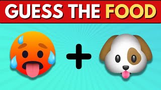 Guess The Food By Emoji 🍔🍕🍹 | Food and Drink by Emoji Quiz