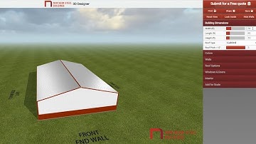3D Design Tool by Northern Steel Buildings