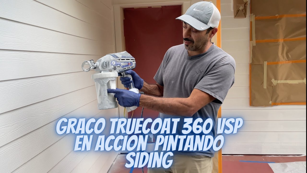 Pulverizador de pintura TrueCoat 360 TrueAirless de doble velocidad