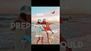 Preppy apps all preppy’s should have 🐬🥥⚡️