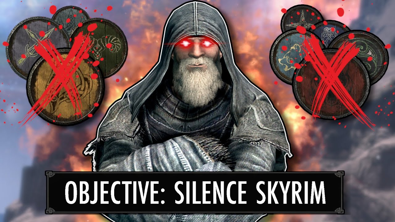 Skyrim But I Destroy Every City As A GREYBEARD
