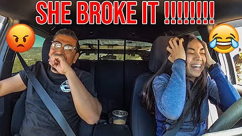 CHLOE KUO DRIVES MY TRUCK OFF ROAD & SHE BREAKS IT...