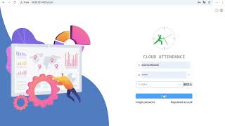 EPORDO Updated Cloud based online time attendance video - office Centralized attendance management