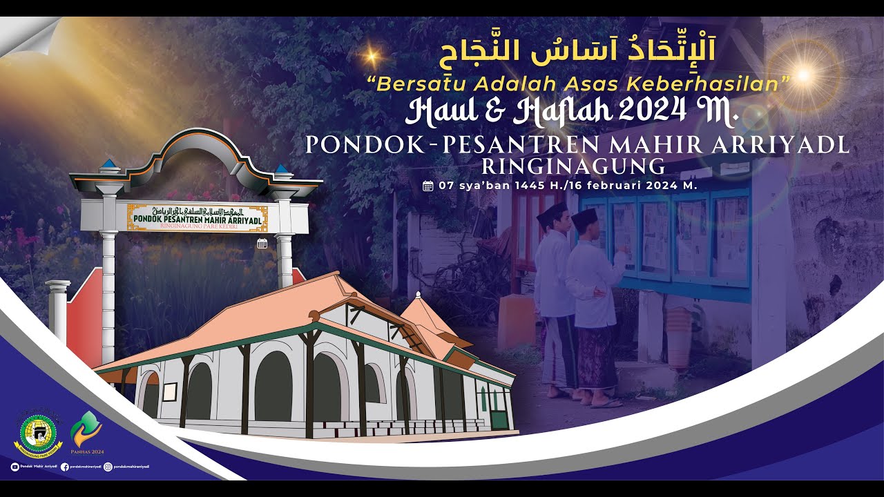 Haul Syaikh Imam Nawawi beserta Masyayikh || Haflah Akhir Sanah PP. Mahir Arriyadl Ringinagung