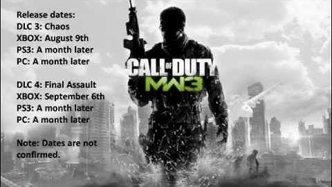 NEW! MW3 
