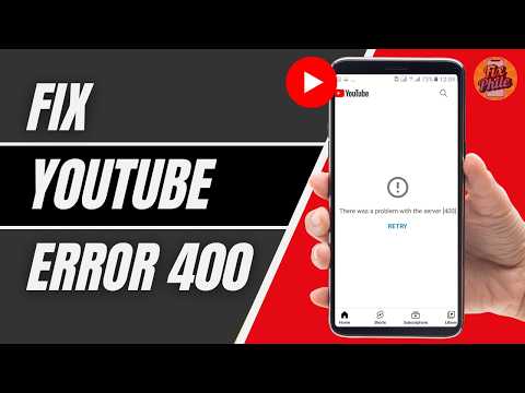 How To Fix YouTube Error 400 Bad Request On Phone 2026 | YouTube Error 400 Fix