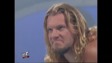 WWF Smackdown 6/21/2001 - Chris Benoit & Chris Jericho vs. The Dudley Boyz (Part 1)