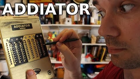 Addiator - Machines à calculer #2 - Micmaths