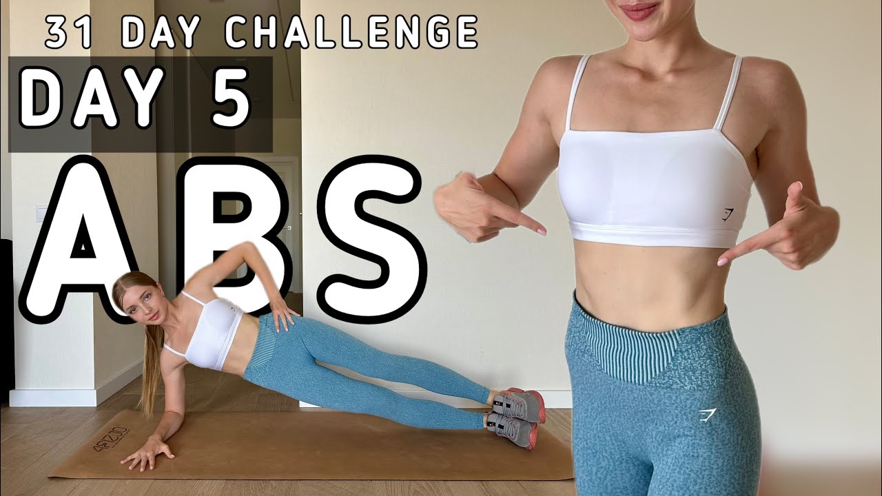 DAY 5: 15-MIN Oblique ABS & Rotation WORKOUT | 31-DAY AB CHALLENGE | No ...