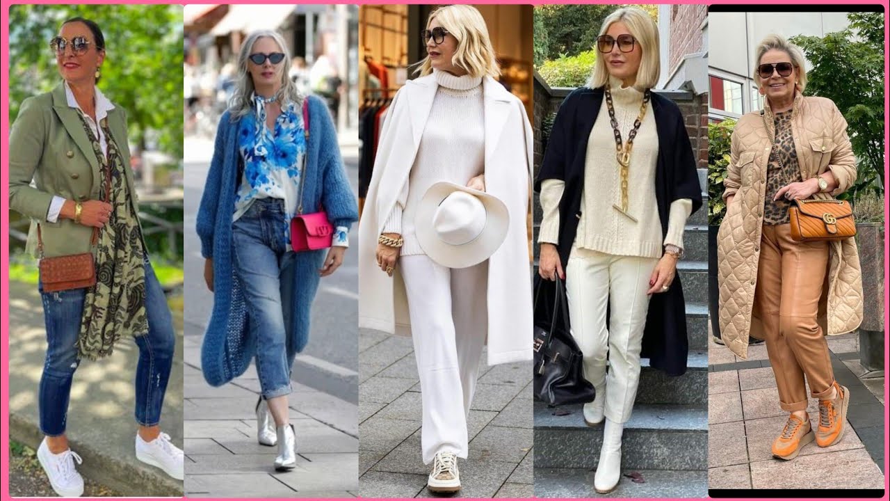 Natural Older Women OVER 50 60 70 | New Trends Fashion For Women |Spring/Summer Fall Fashion 2026