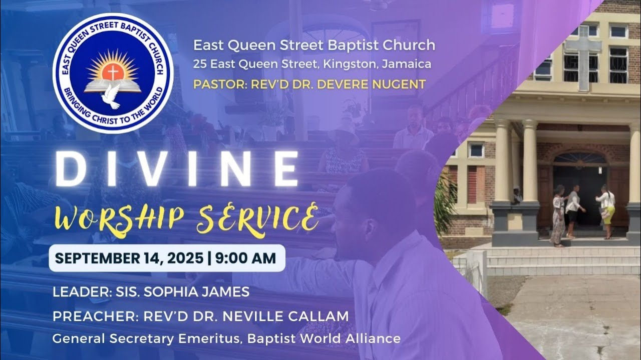 East Queen Street Baptist Church - Divine Worship - YouTube
