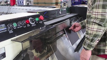 JBI BB-38A Wire Binding Machine with Snakeskin Infeed and Gravity Conveyors