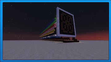 [Minecraft Tech] Redstone 16 Segment Display 2.0