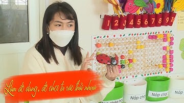 ĐIỆN BIÊN - Làm đồ dùng, đồ chơi từ rác thải nhựa