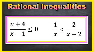 Solving Rational Inequalities | TAGALOG-ENGLISH