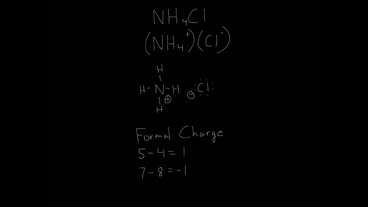 Lewis Structure NH4Cl - YouTube.