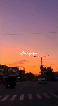 Story wa sunset waingapu👍