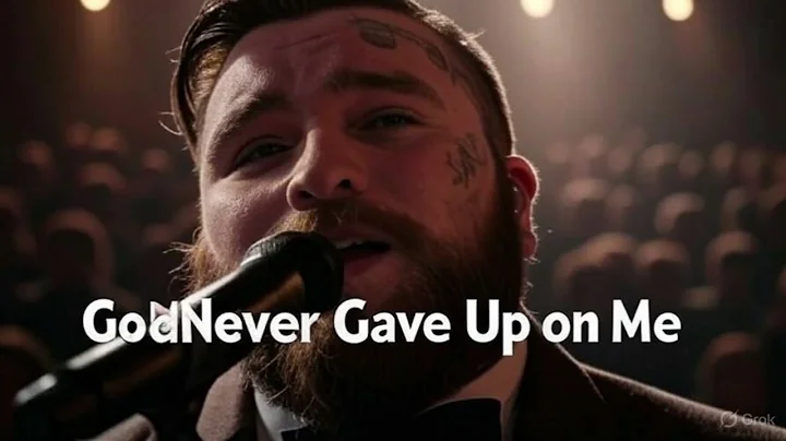 Teddy Swims ✨ God Never Gave Up on Me🎼 Soulful Gospel Worship Anthem of Hope & Redemption