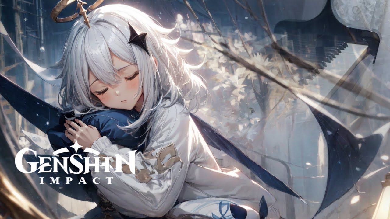[1 Hour+] 🌙 Genshin Sleep Piano Playlist 🛌 | Soothing OSTs for Relaxation & Calm